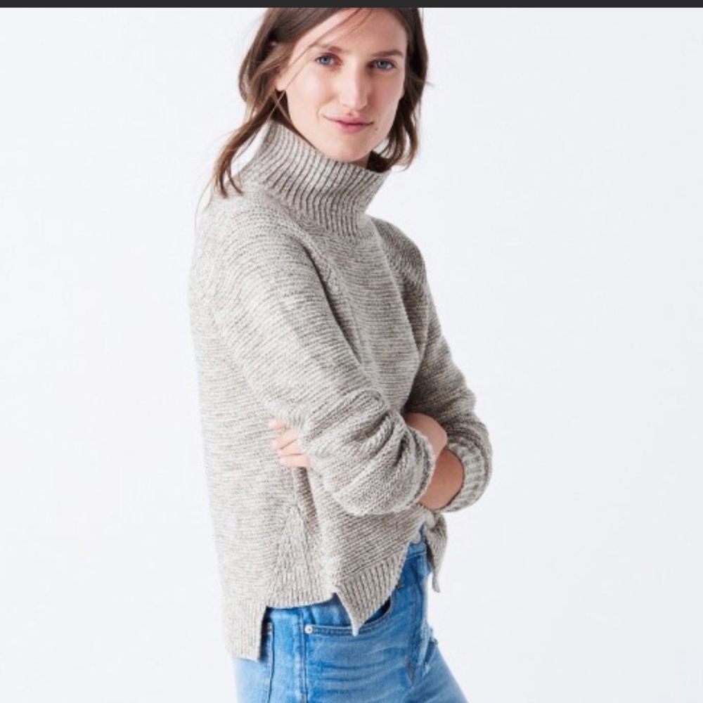 Madewell Raglan turtleneck sweater size Large